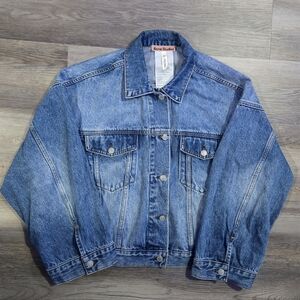 Acne Studios Unisex Denim Jacket 34 Fits Like 2XL - Light Blue ​